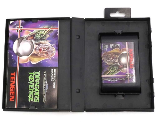 Dragons Revenge - Komplet I Æske - Sega Mega Drive Spil (B Grade) (Genbrug)